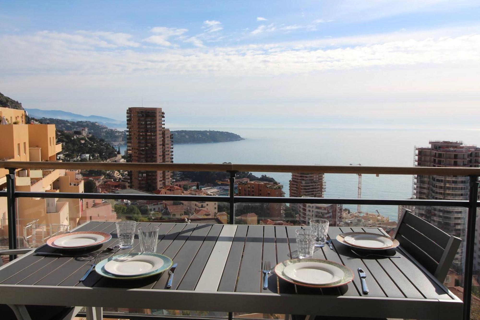 Luxurious Apartments Monaco&Seaview, Infinitypool&Parking Beausoleil Luaran gambar