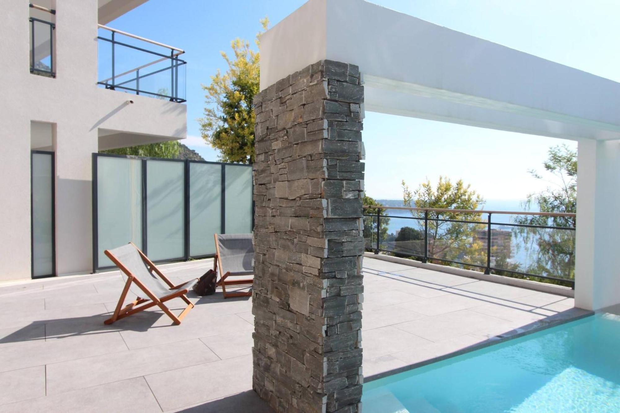 Luxurious Apartments Monaco&Seaview, Infinitypool&Parking Beausoleil Luaran gambar
